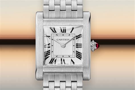 uhr wie cartier tank|cartier tank watch platinum.